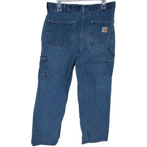 Carhartt FR Blue Jeans 34x32 Mens Denim Fire Resistant Workwear Cat 2 NFPA 2112